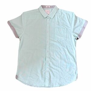 Six Lincoln Mint Green Men's Shirt Size XL New